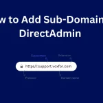 ساخت سابدامین و مدیریت آن در دایرکت ادمین