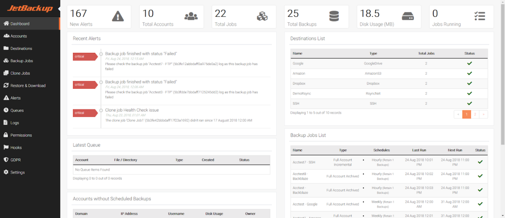 لایسنس jetbackup