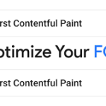 بهینه‌سازی First Contentful Paint: راهنمای جامع برای سرعت‌بالا کردن وب‌سایت