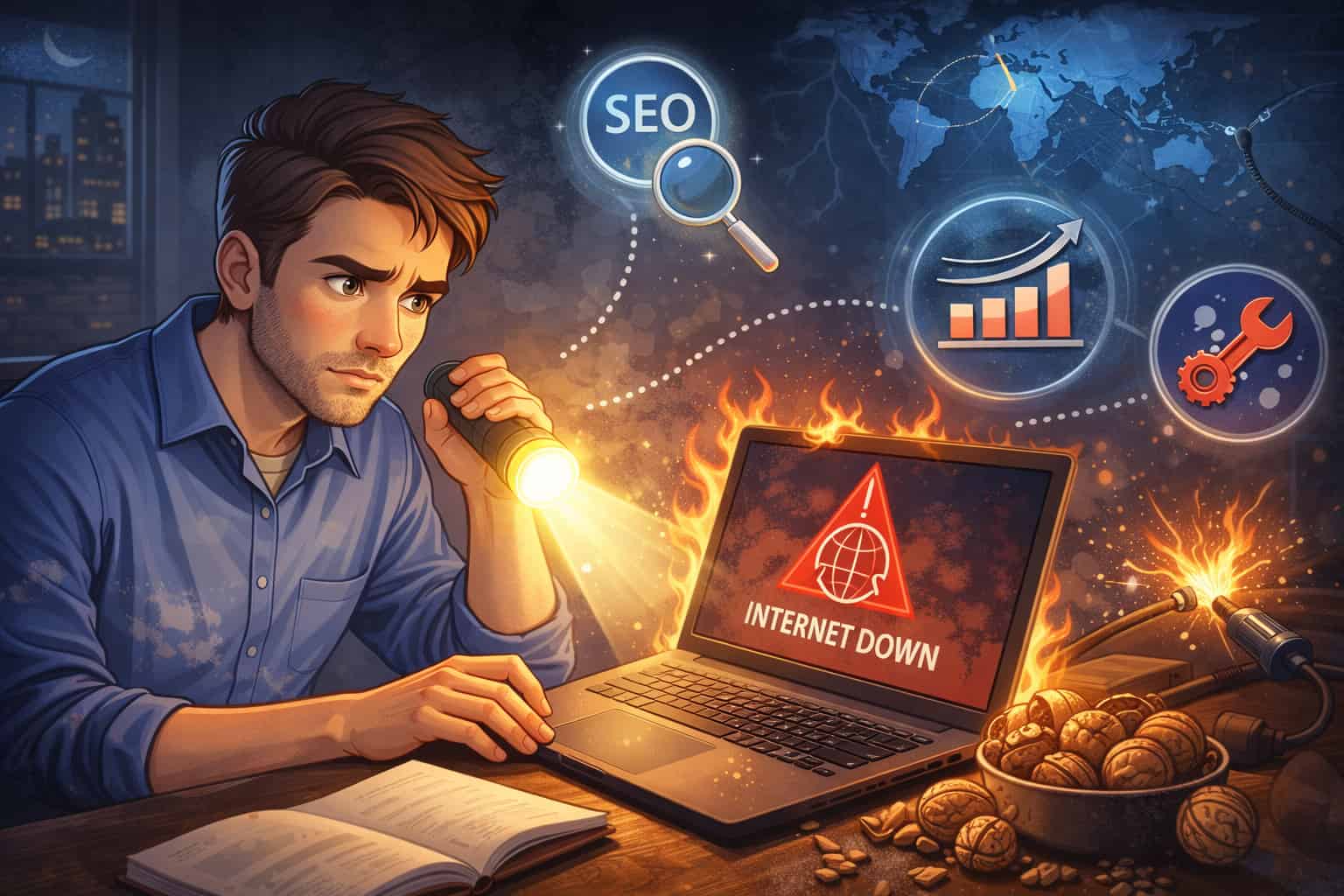 چگونه در زمان قطعی اینترنت بین‌الملل در Iran بازدید و CTR سایت را افزایش دهیم؟